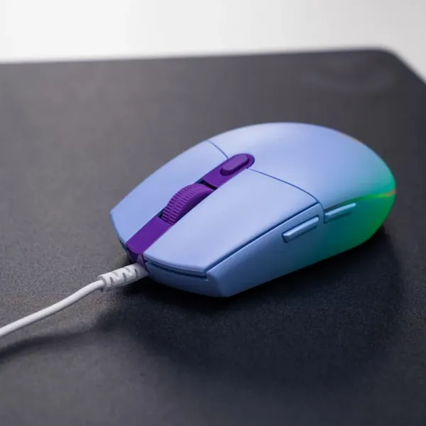 Ігрова миша Logitech G203 Lightsync (Lilac) (EU)