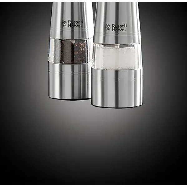 Млини для солі та перцю Russell Hobbs ААх4 2шт сталеві