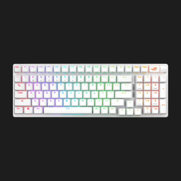 Клавіатура ASUS ROG Strix Scope II 96 Wireless NX Snow EN PBT (White) (UA)