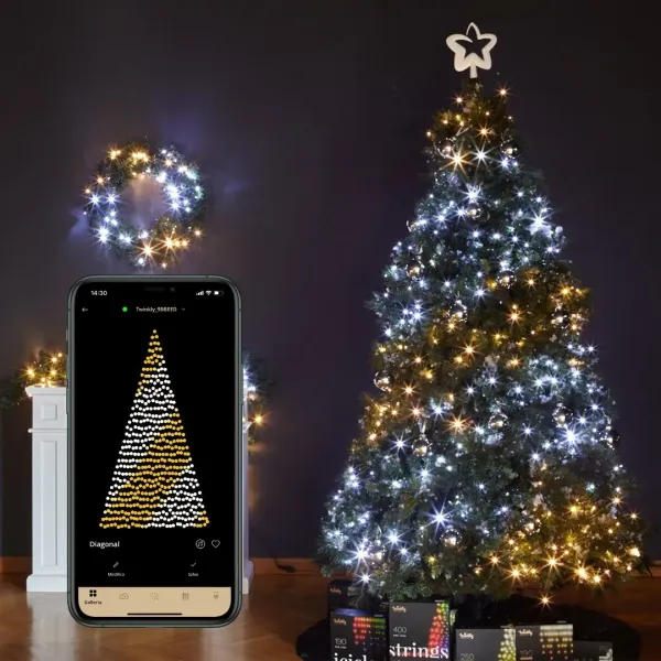 Гірлянда Smart LED Twinkly Strings AWW 400 IP44 32м