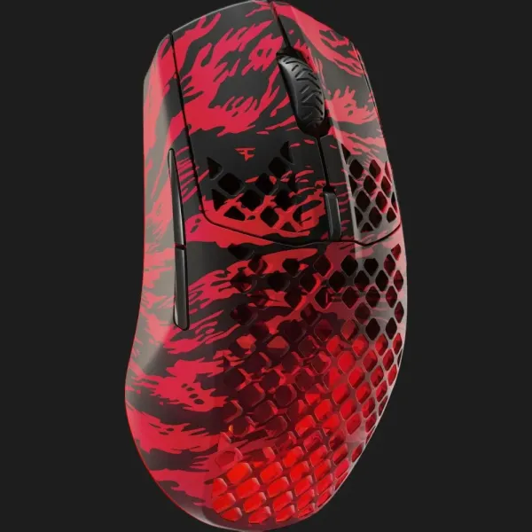 Миша SteelSeries Aerox 3 Wireless Faze Clan Edition (Red/Black) (EU)