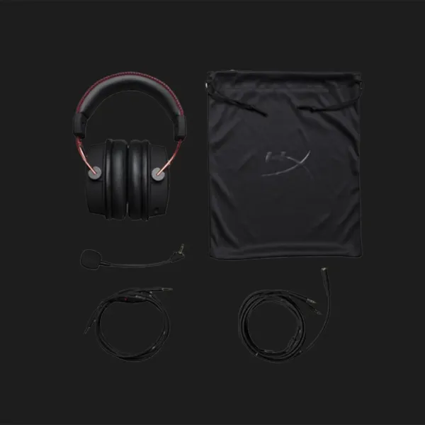 Ігрова гарнітура HyperX Cloud Alpha mini-jack/dual 3.5мм, 1.2м/2м (Black/Red) (EU)