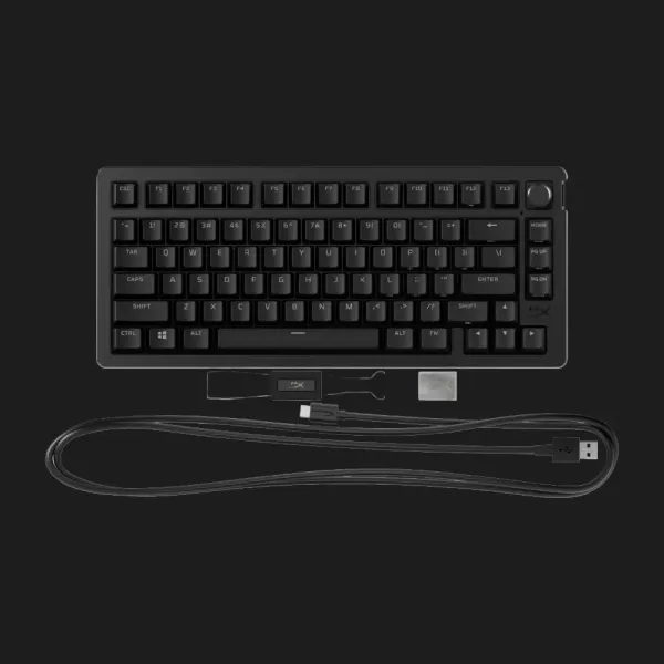 Клавіатура HyperX Alloy Rise 75 PBT HX Red USB (Black) (EU)