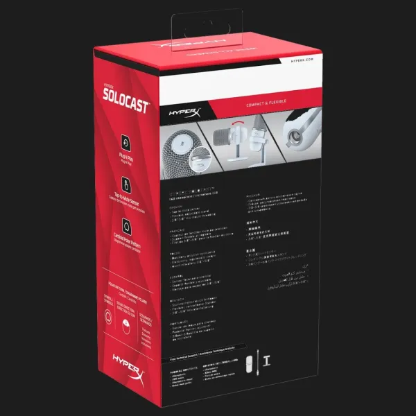 Мікрофон HyperX SoloCast (White) (EU)