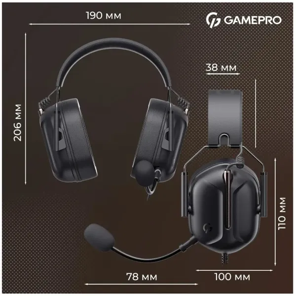 Гарнітура GamePro Genesis Hunter (Black) (UA)