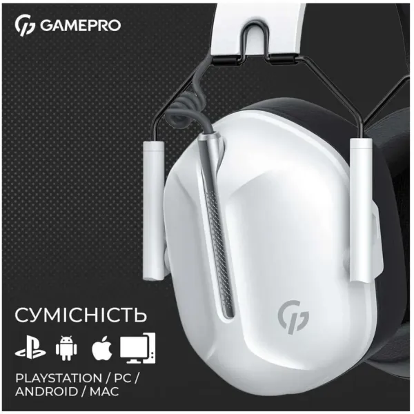 Гарнітура GamePro Genesis Hunter (White) (UA)