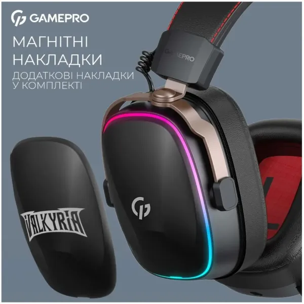 Гарнітура GamePro Asgard Valkyria (Black) (UA)