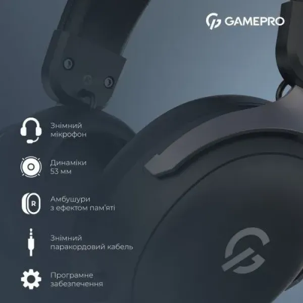 Гарнітура GamePro Asgard Freya (Black) (UA)