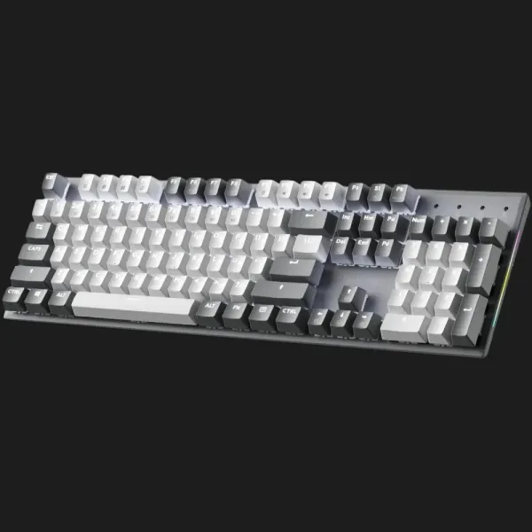 Клавіатура GamePro Genesis Metallic 100% Red switches (Gray) (UA)