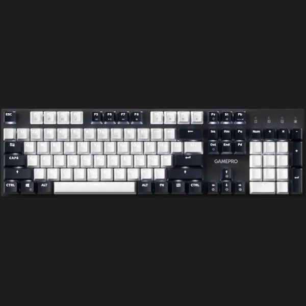 Клавіатура GamePro Genesis Metallic 100% Red switches (Black) (UA)