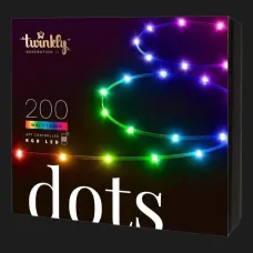 Гірлянда Smart LED Twinkly Dots Lights RGB 200 IP44 10м