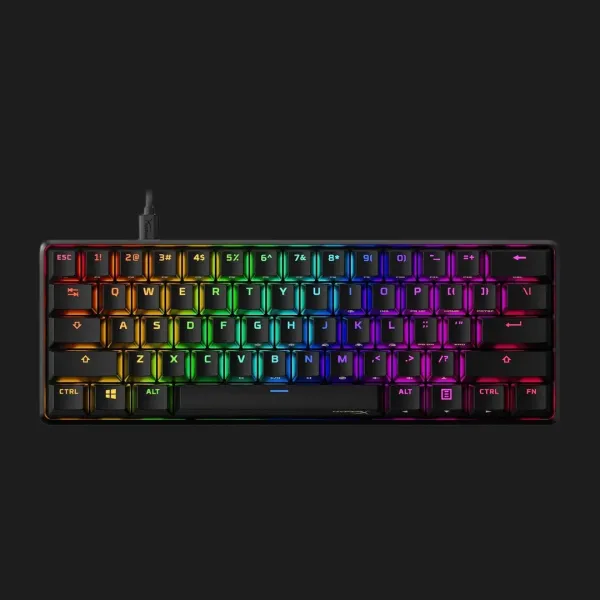 Клавіатура HyperX Alloy Origins 60 (HX red linear) (Black)