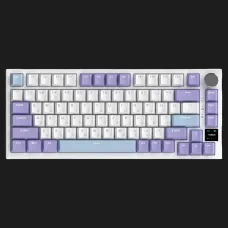 Клавіатура ігрова Ajazz AK820 PRO Flying Fish Switches (White/Purple) (AK820PRO-FF-PWB) (UA)