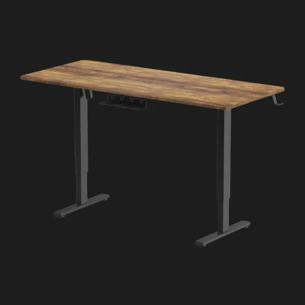 Комп'ютерний стіл OfficePro ODE1670DW (Dark Wood/Black) (UA)