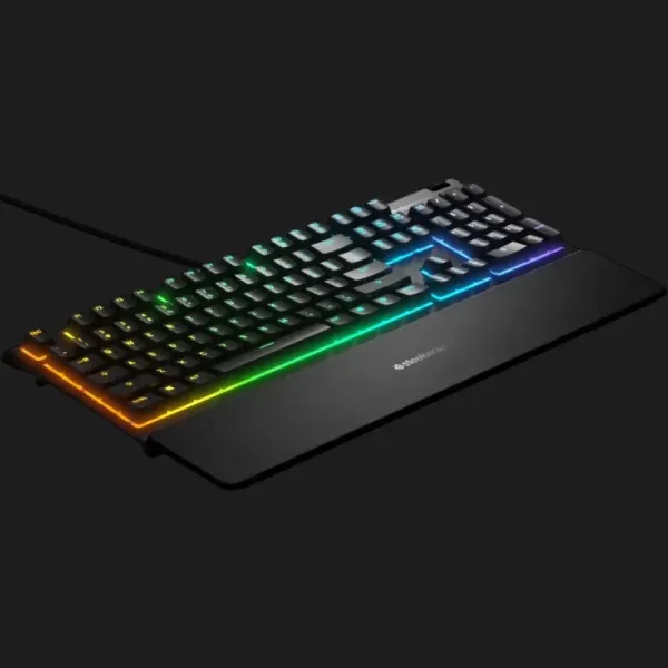 Клавіатура SteelSeries Apex 3 UA Whisper keys RGB (64795) (UA)