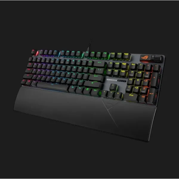 Клавіатура ASUS ROG Strix Scope II X NX Snow V2 UKR ABS (90MP03XG-BKMA00) (Black) (UA)