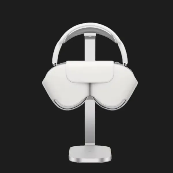 Підставка для навушників Headset Stand з безпровідною зарядкою (Silver)