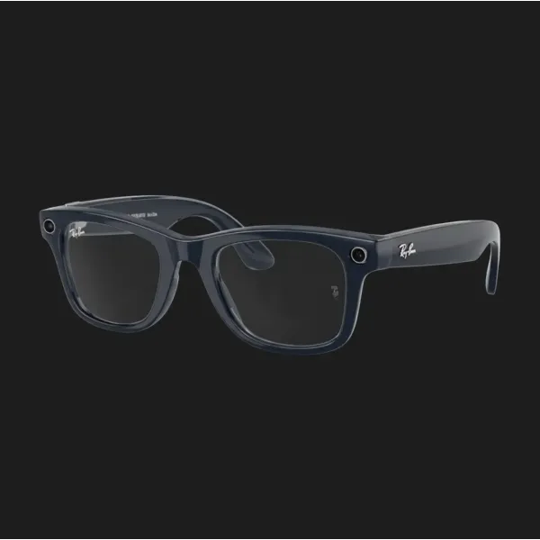 Смарт-окуляри Ray-Ban Meta Wayfarer (Gen 2) (Shiny Cosmic Blue/Clear Sapphire Transitions) (RW4012 6628/MF 50-23) (M)