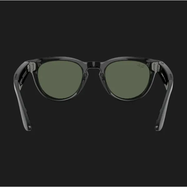 Смарт-окуляри Ray-Ban Meta Headliner (Gen 2) Low Bridge Fit (Shiny Black/G-15 Green) (RW4013F 601/71 51-23) (M)