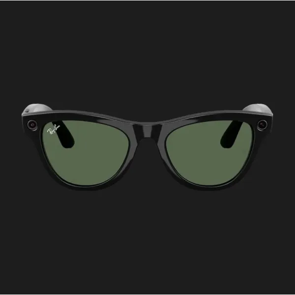 Смарт-окуляри Ray-Ban Meta Skyler (Gen 2) (Shiny Black/ G-15 Green) (RW4014 601/71 52-20) (M)