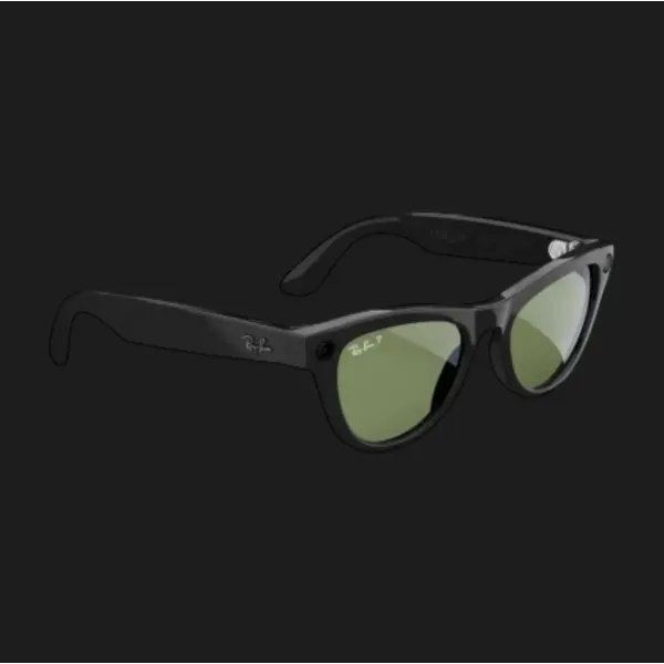 Смарт-окуляри Ray-Ban Meta Skyler (Gen 2) (Shiny Black/ G-15 Green) (RW4014 601/71 52-20) (M)