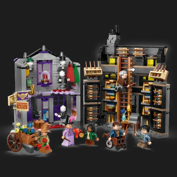 Конструктор LEGO Harry Potter Крамниці Олівандера й мантій від Мадам Малкін (76439)