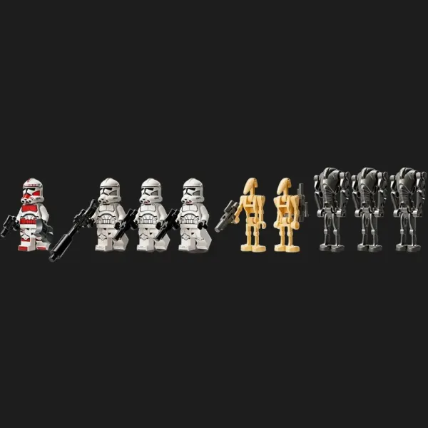 Конструктор LEGO Star Wars Клони-піхотинці й Бойовий дроїд. Бойовий набір (75372)