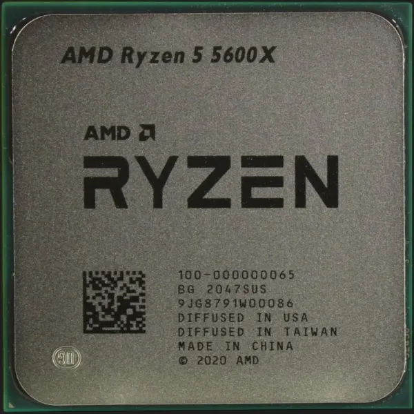 Процесор AMD Ryzen 5 5600X sAM4 Tray (100-000000065)