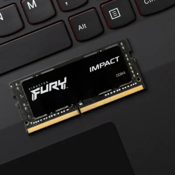 Оперативна памʼять Kingston Fury Impact DDR4 32GB 2x16GB 3200MHz (KF432S20IBK2/32)