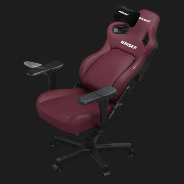 Крісло ігрове Anda Seat Kaiser 4 V2 XL PVC (Maroon) (UA)