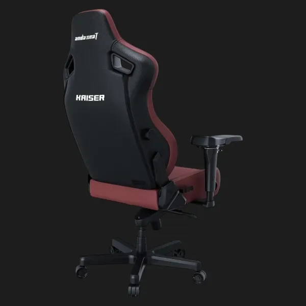 Крісло ігрове Anda Seat Kaiser 4 V2 XL PVC (Maroon) (UA)