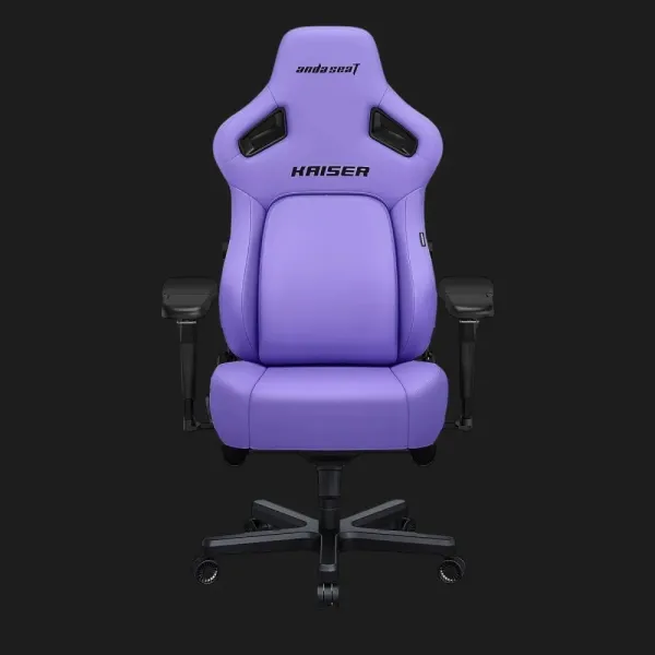 Крісло ігрове Anda Seat Kaiser 4 V2 XL PVC (Purple) (UA)