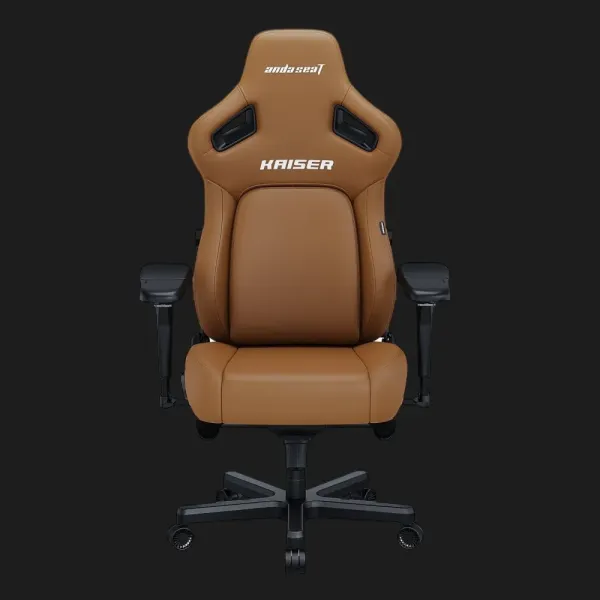 Крісло ігрове Anda Seat Kaiser 4 V2 XL PVC (Brown) (UA)