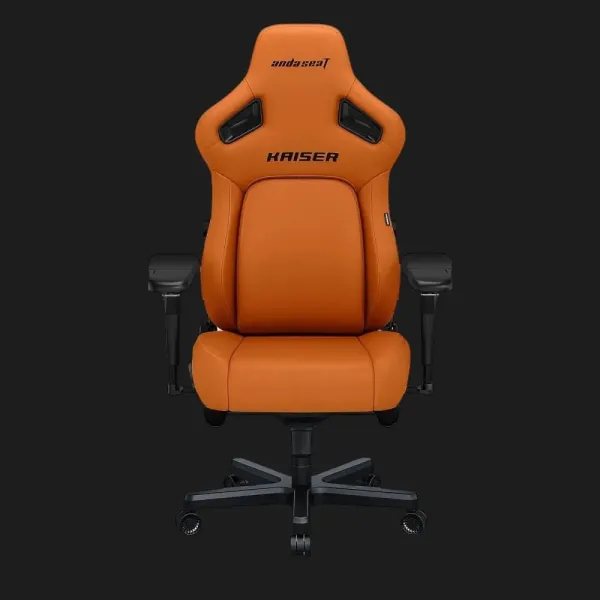 Крісло ігрове Anda Seat Kaiser 4 V2 XL PVC (Orange) (UA)