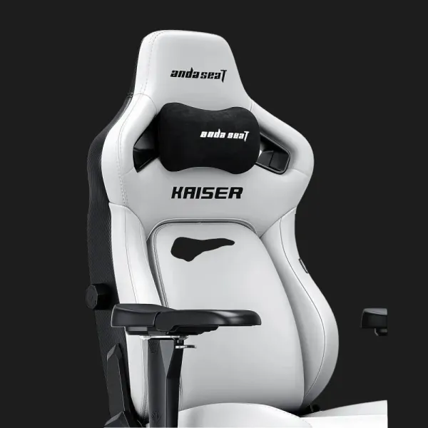 Крісло ігрове Anda Seat Kaiser 4 V2 XL PVC (White) (UA)