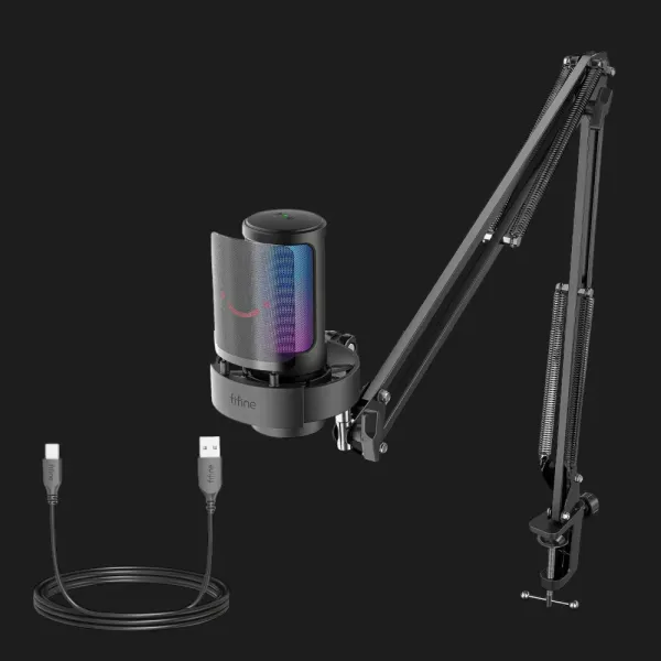 Мікрофон Fifine A8T (Black) (UA)