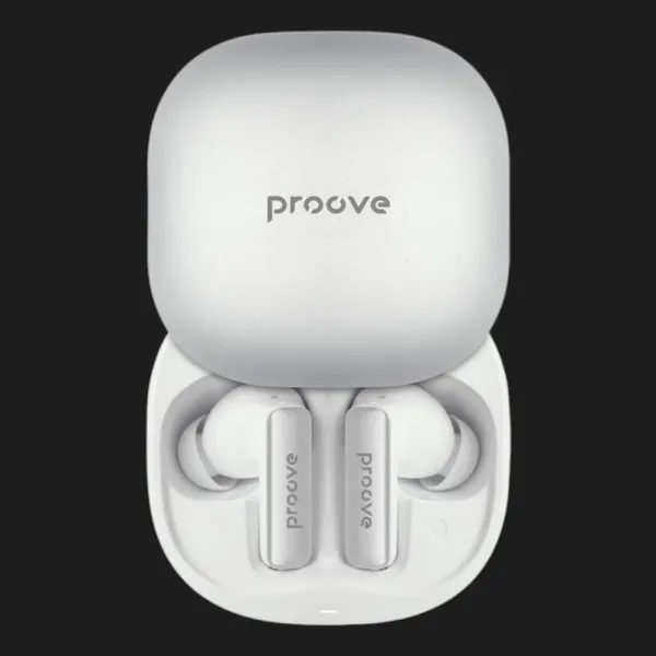 Навушники Proove NoLimit TWS with Hybrid ANC (White/Silver)
