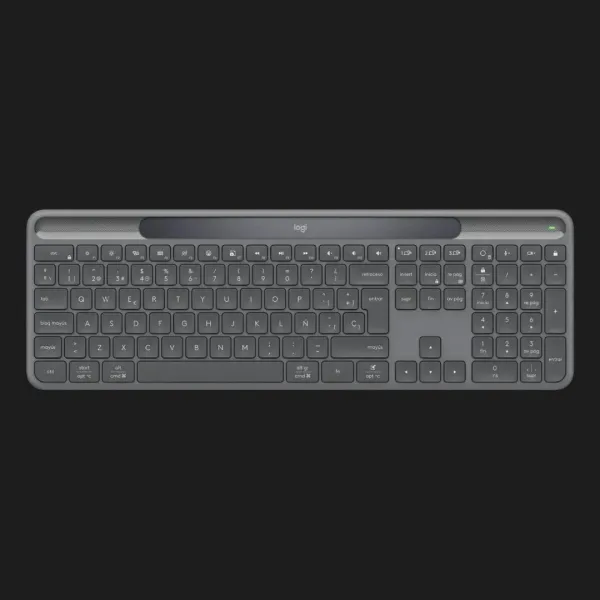 Клавiатура бездротова Logitech Slim Solar+ for Business (Graphite) (UA)