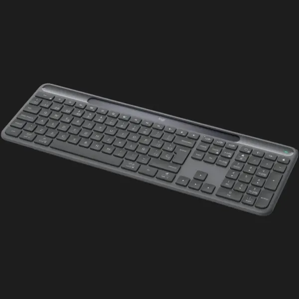 Клавiатура бездротова Logitech Slim Solar+ for Business (Graphite) (UA)
