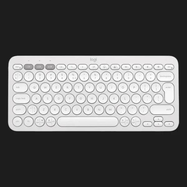 Клавiатура Logitech Pebble Keys 2 K380s (White) (UA)