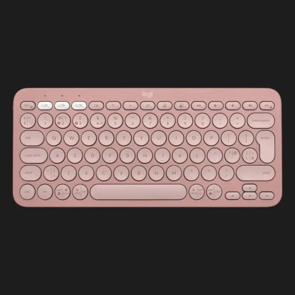 Клавiатура Logitech Pebble Keys 2 K380s (Rose) (UA)