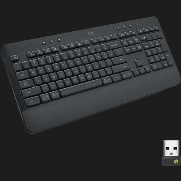 Клавiатура бездротова Logitech Signature K650 USB (Graphite) (UA)