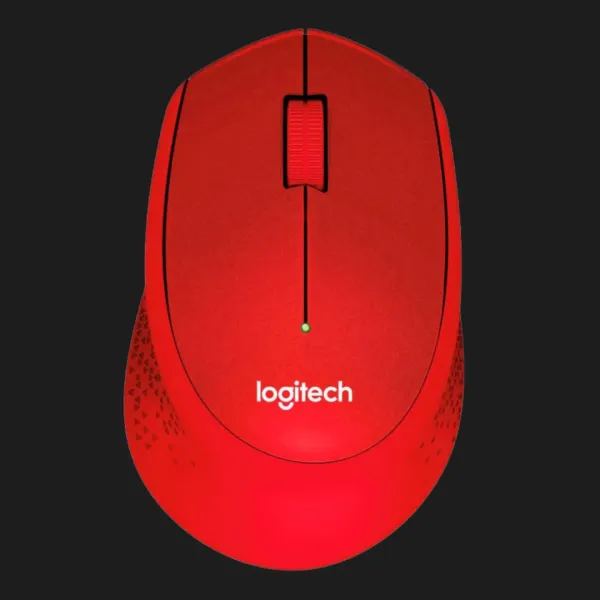 Миша бездротова Logitech M330 Silent Plus (Red) (UA)