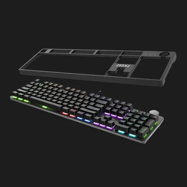 Клавіатура MSI Forge GK320 Red Switch USB (Black) (UA)