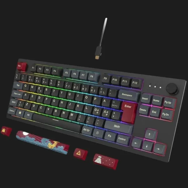 Клавіатура Montech MKey TKL Darkness Switch (Brown) (UA)