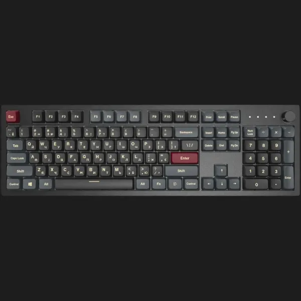 Клавіатура Montech MKey Darkness Red (Black) (UA)