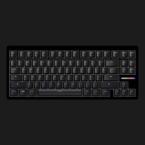 Клавіатура Wooting 80HE Zinc (Black) (EU)
