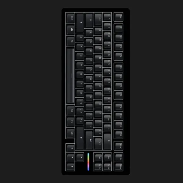 Клавіатура Wooting 80HE Zinc (Black) (EU)