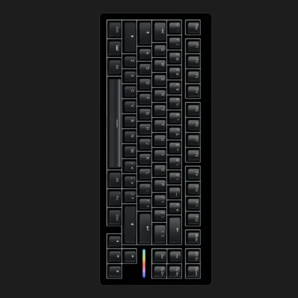 Клавіатура Wooting 80HE Zinc (Black) (EU)