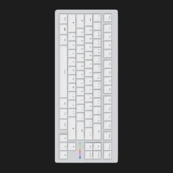 Клавіатура Wooting 80HE Zinc (White) (EU)